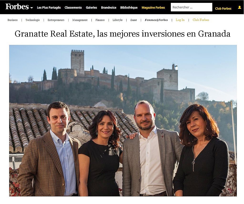 Inmogranatte en Forbes